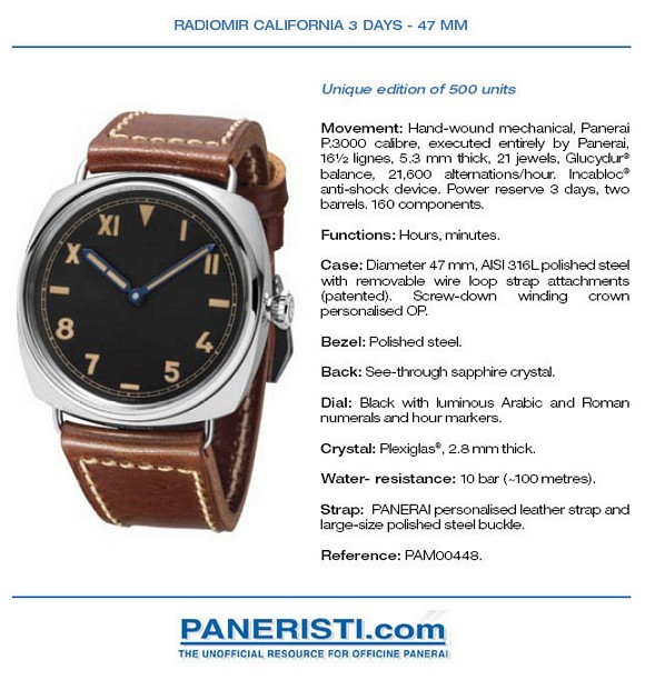 Vintage beyond trend. New collection Panerai and IWC 2012 news