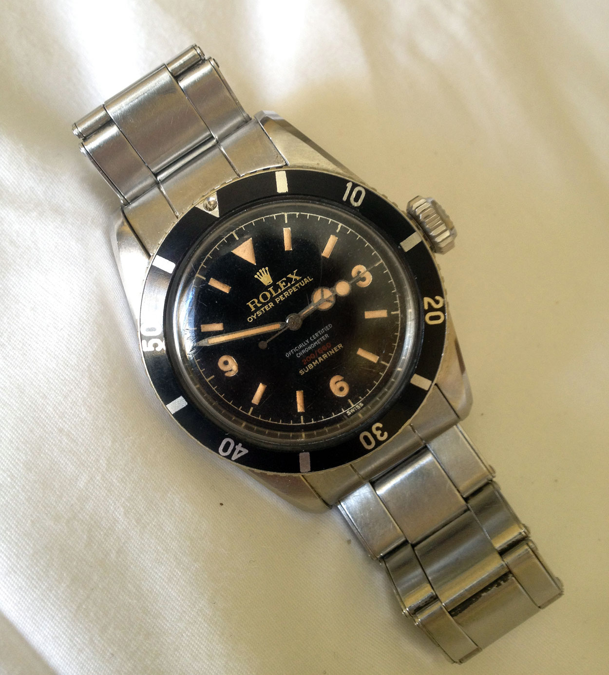 Rolex submariner 6538 online homage