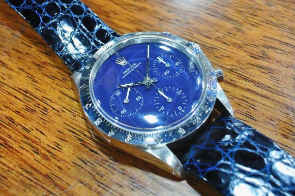 rolex all blue