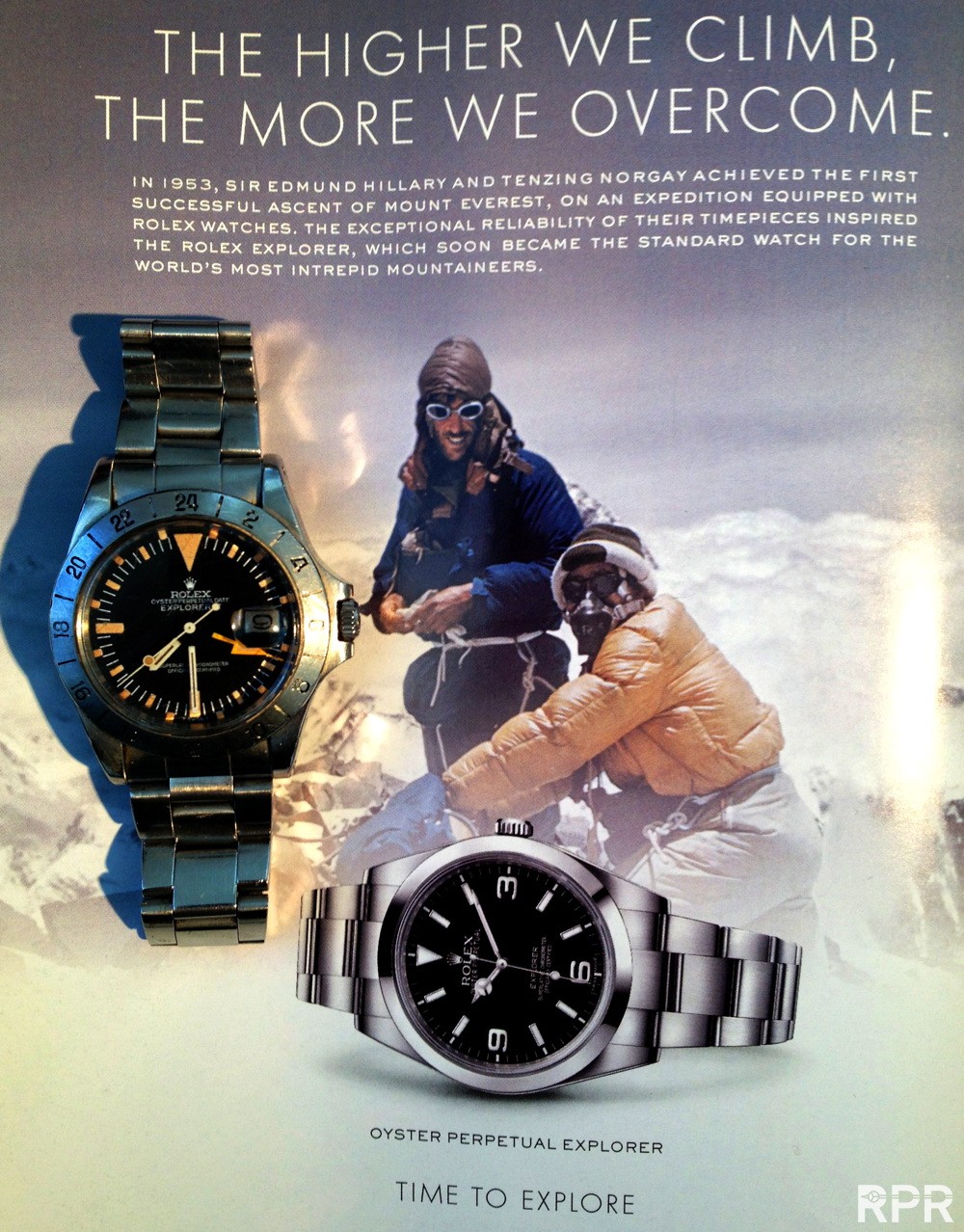 rolex explorer everest