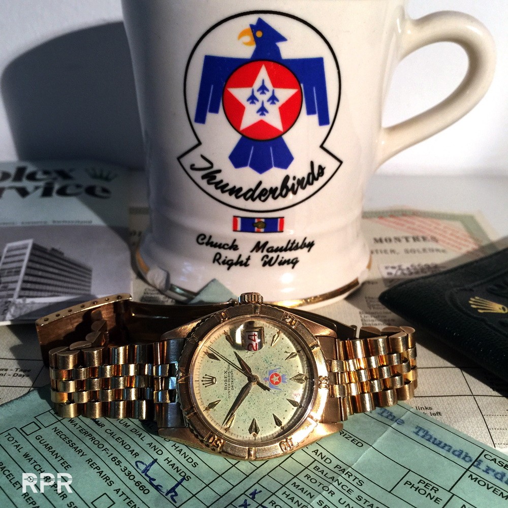 The Rolex Thunderbird of USAF Captain Maultsby. Rolex Passion Report