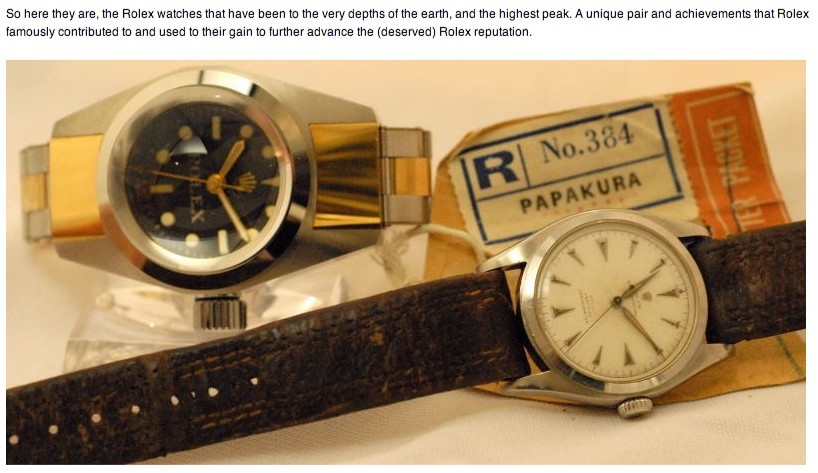 Rolex Deep Sea Special Prototype versus Display Model - Rolex Forums  - Rolex Watch Forum