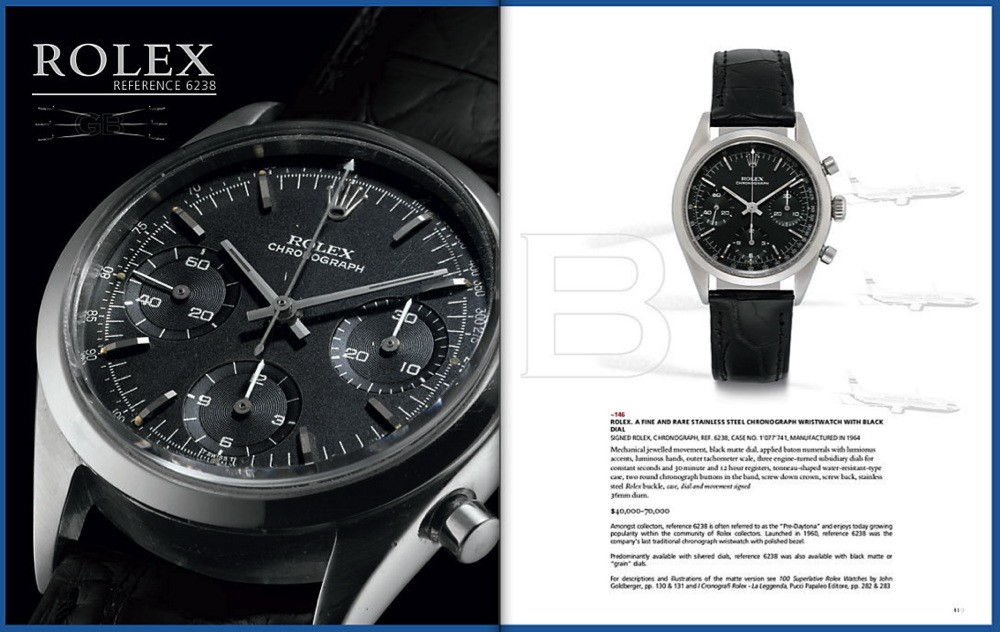 rolex chronograph antimagnetic ref 6062 price
