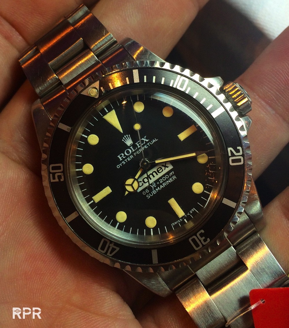 rolex comex value