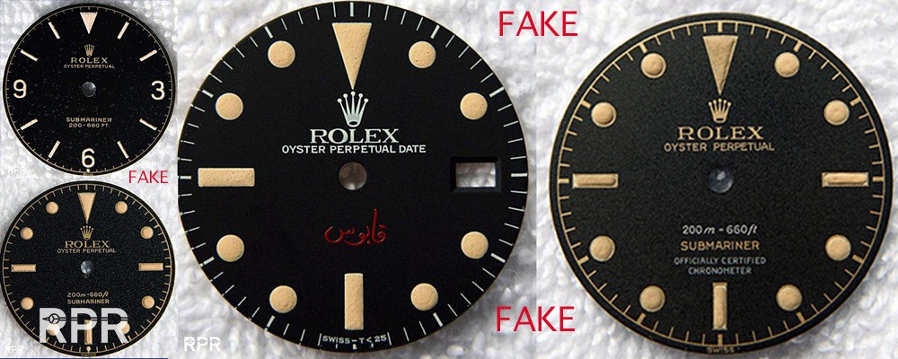 rolex dial submariner