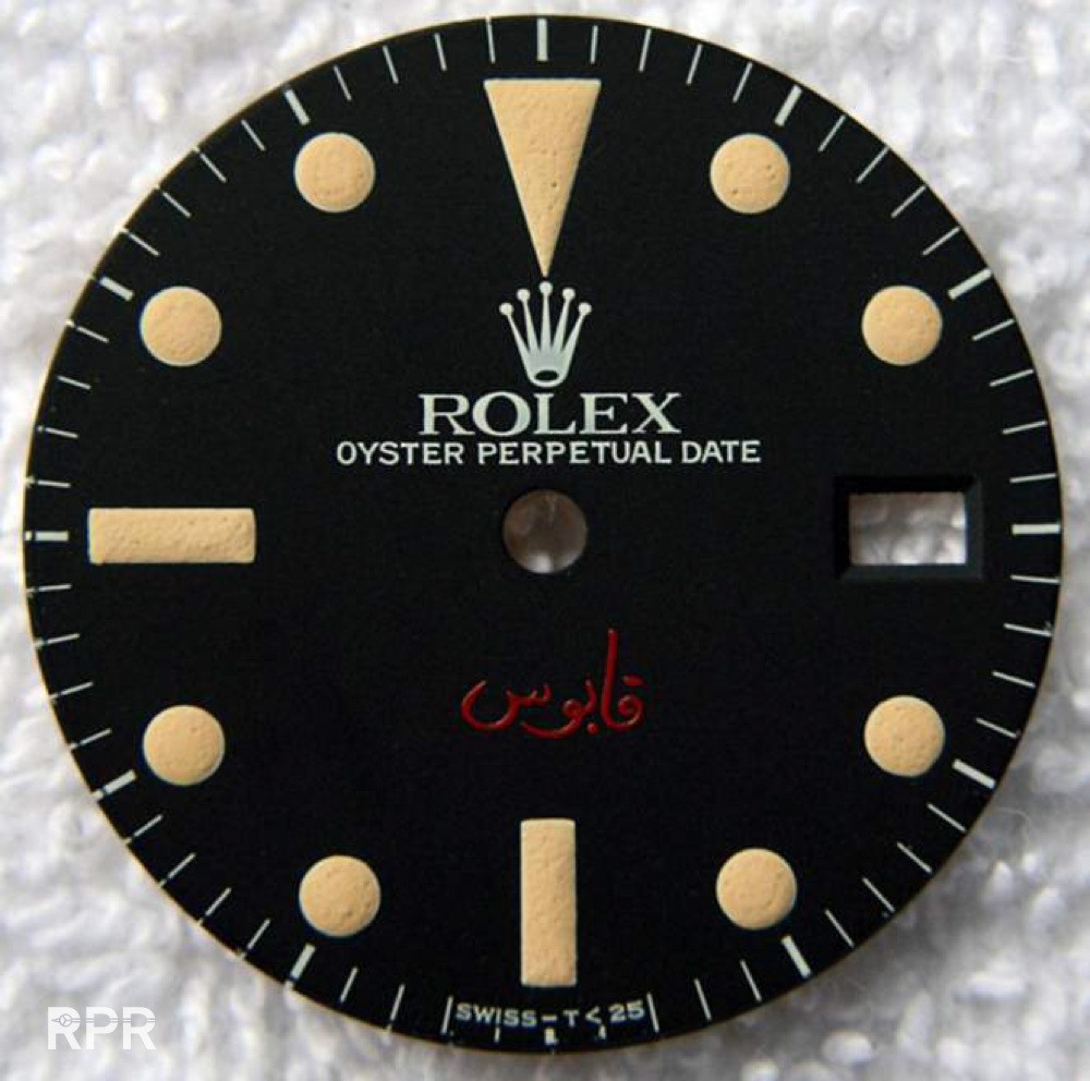 rolex dial replacement