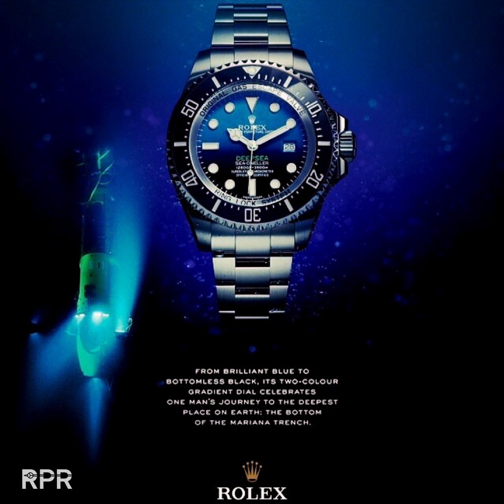 Deep sea hotsell blue rolex price