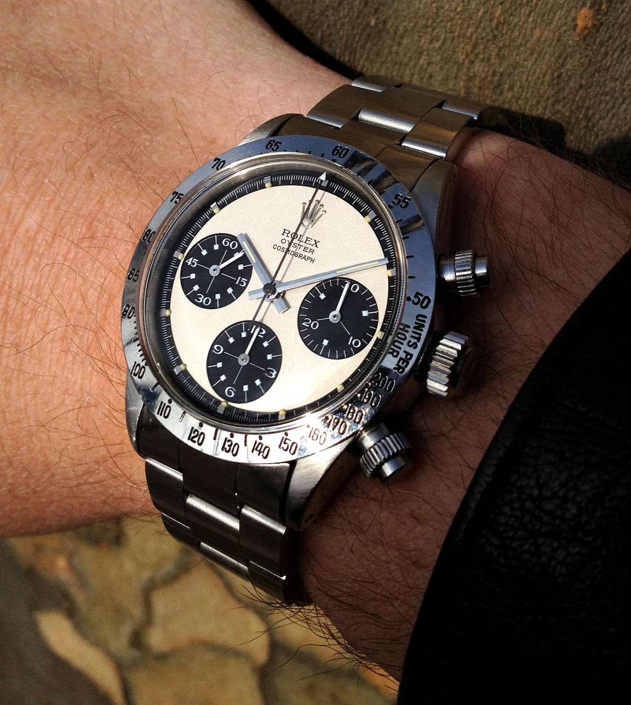 Vintage Rolex Daytona Oyster Paul Newman Ref 6265 - Rolex Passion