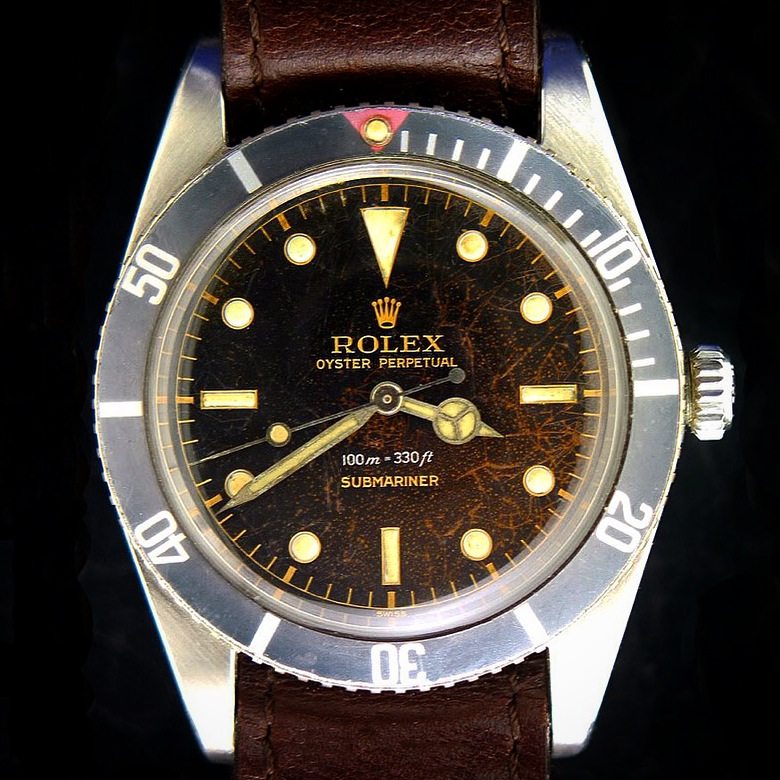 Crown and discount caliber rolex submariner