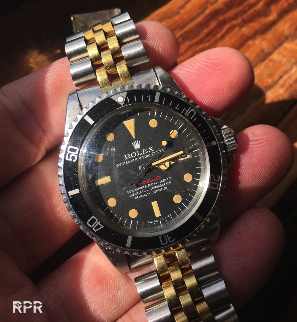 rolex single red