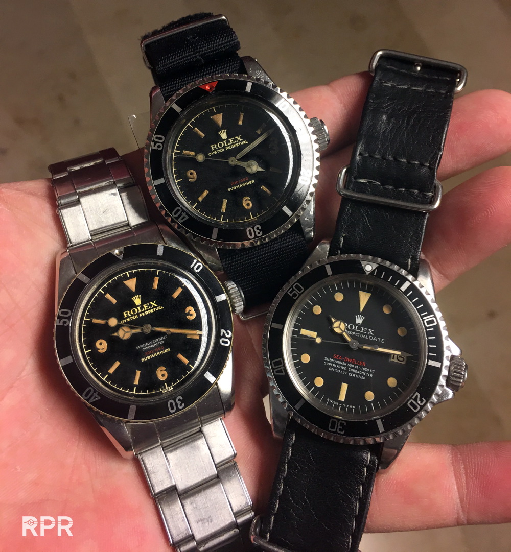 Vintage on sale rolex diver