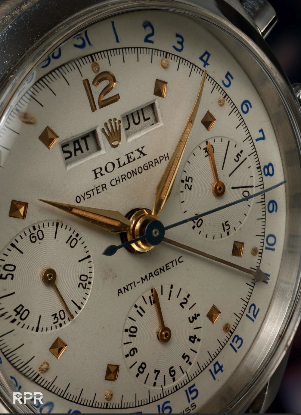 Rolex chronograph antimagnetic shop ref 6062 price