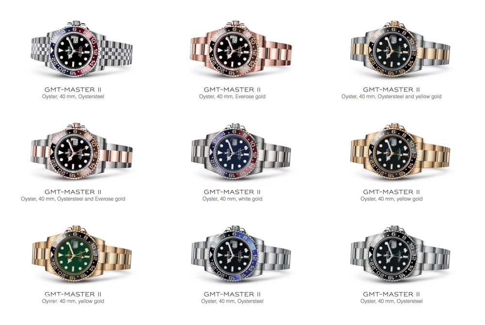 Rolex master outlet collection