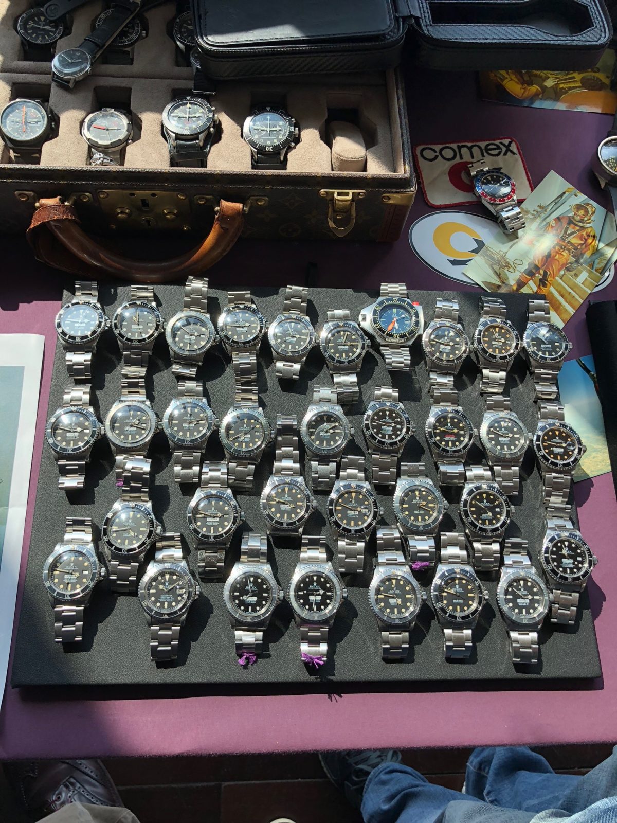 Biggest shop rolex collection