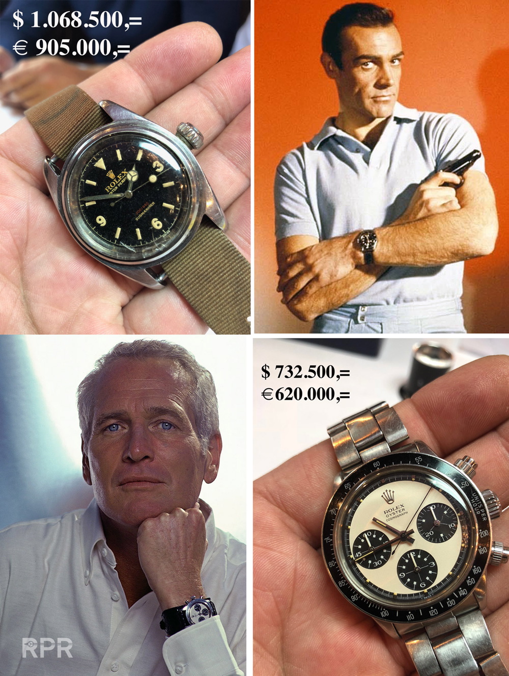 Rolex big hot sale