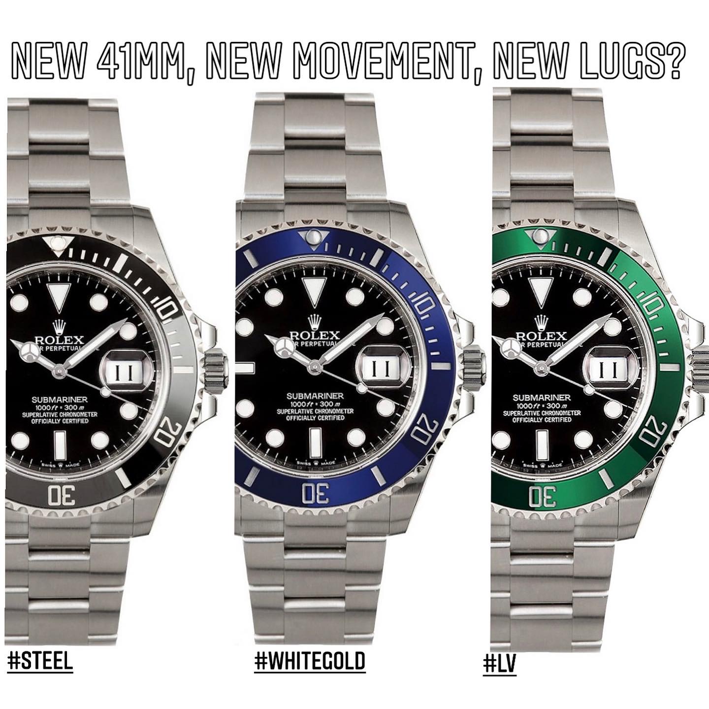 rolex new design