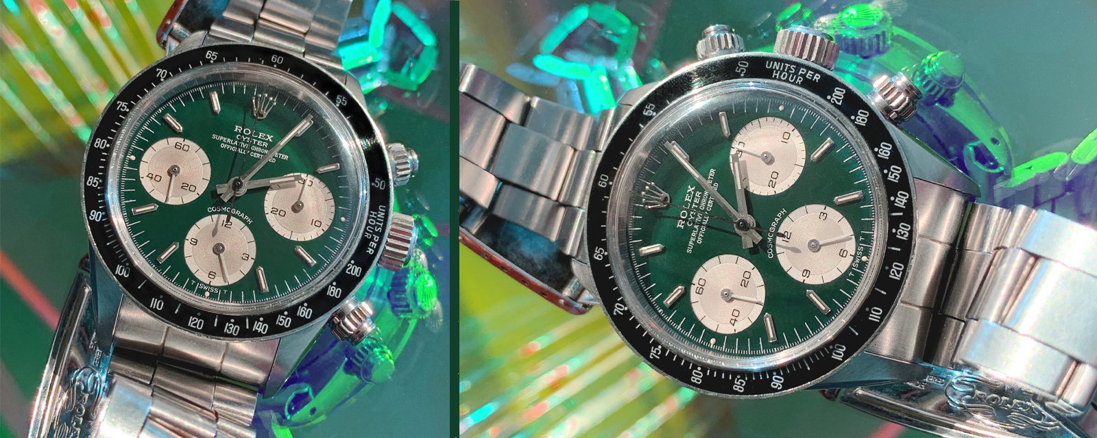 Rolex sale with green